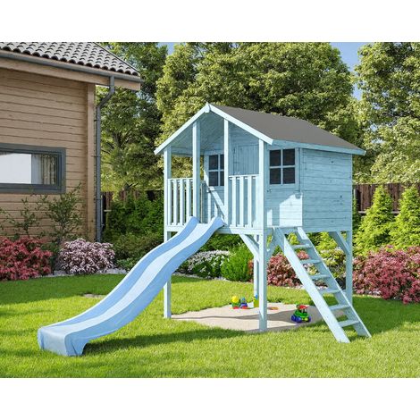 Limited Edition Stelzenhaus Tom / Toby mit Rutsche inkl. Zubehör