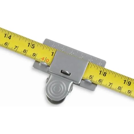 Metall-Maßbandhalter, präzises und übersichtliches Messwerkzeug, Zubehör für die Holzbearbeitung, Mess- und Positionierwerkzeuge für Holz (1/5)