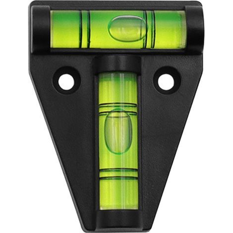 Portable triangular acrylic T-type spirit level, mini spirit level for RVs, furniture and cameras (1/5)
