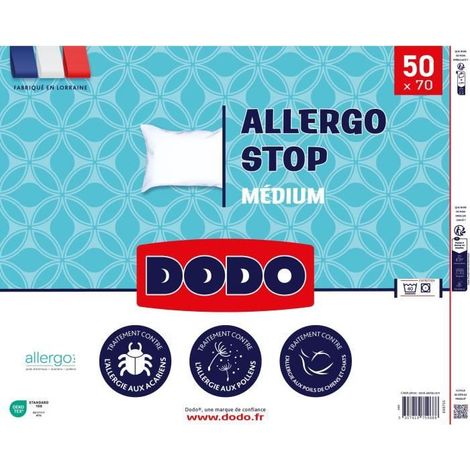 DODO - Oreiller - ALLERGO STOP - 50 x 70 cm