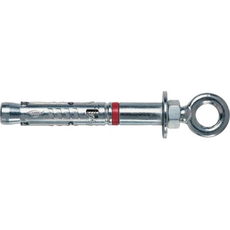 Fischer Tasselli Acciaio TA M8 con Occhiolo, Diametro 12 mm, per Cemento Armato, Calcestruzzo e Murature Piene, 71255