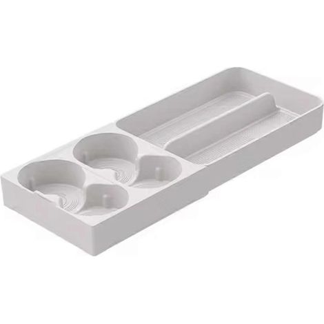 Accessoires auto - Porte-gobelet de réfrigérateur - Grille de fixation pour boissons - Coussinet en silicone pour LIXIANG L9 L7 L8 2024 - Blanc (1/5)