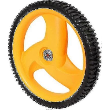Rueda trasera para cortacésped de 293 mm, compatible con McCulloch 5324035-09, 5324327-49, 532403509, 532432749-sfygv-e Edición 0620