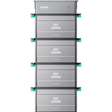 Zendure SolarFlow Ace 1500, Entrée AC 900W, Entrée Solaire 400W, Jusqu'à 1500W Sortie AC, UPS 20 Ms, AVCE 4xAB2000L Batteries