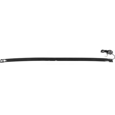 Universeller Heckspoiler aus Kohlefaser mit mehrfarbigen LED-Leuchten, Sportwagenspoiler, stylisches Autotuning-Teil (1/5)