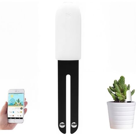 Fuleadture Soil Moisture Meter, Plant Humidity Sensor, Smart Soil Hygrometer, Automatic Moisture Level Monitoring, Light (1/5)