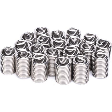 Lot de 20 inserts filetés mâles et femelles réducteurs pour écrous, outil de réparation, fixation en acier inoxydable M14x22,5D (1/5)