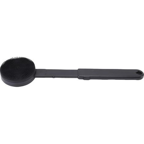 Épurateur électrique Doux pour le Dos avec Poignée pour un Nettoyage en Profondeur et des Soins Exfoliants de la Peau, Brosse Rechargeable (BLACK) (1/5)
