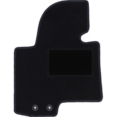 Tapis de sol conducteur en velours noir pour : Hyundai ix35 SUV (2009-2015)