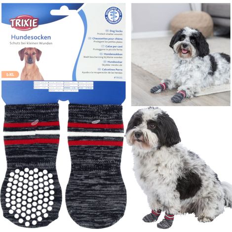 Calcetines Trixie Gris L/XL Perro (1/3)