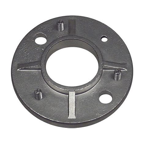 Embases à souder pour poteau à la française Ø 42.4 mm - Ø 100 mm - inox 304 - boîte de 2 - DESIGN PRODUCTION (1/3)