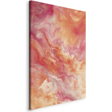 Imagen - Colores llameantes - formas dinámicas en los colores del fuego y el rosa (1/3)