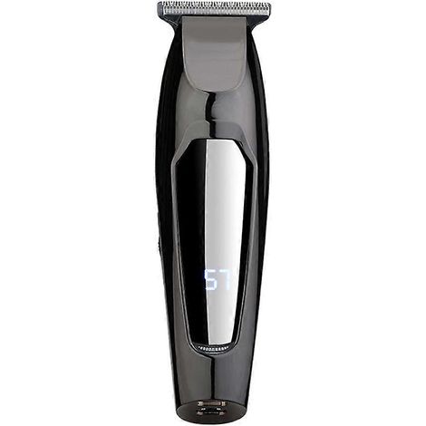 Tondeuse à cheveux électrique avec écran LED, pratique et noire (1/3)