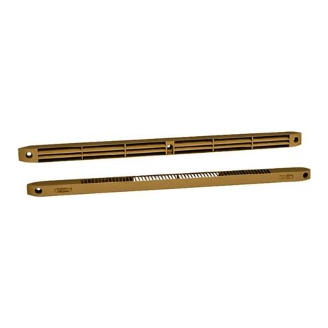 Entrée d'air auto universelle, 15/22/30 m3/h, RAL 8003, réservation 354x12 mm S&P (UNELVENT) 850621 (1/3)