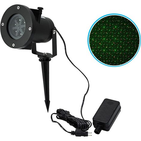 Proiettore luci led laser 6W da esterno IP65