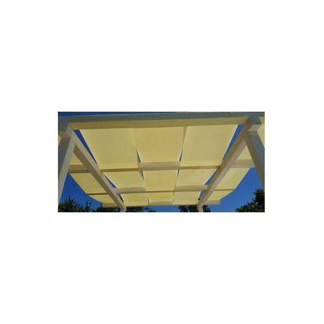 15 x TELO OMBREGGIANTE IN TEXTILENE H 60CM BEIGE