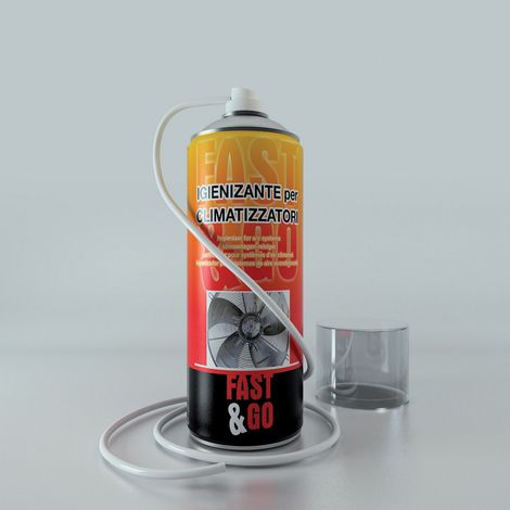 Fast&Go 400 ml spray igienizzante per condizionatori climatizzatori auto (1/2)
