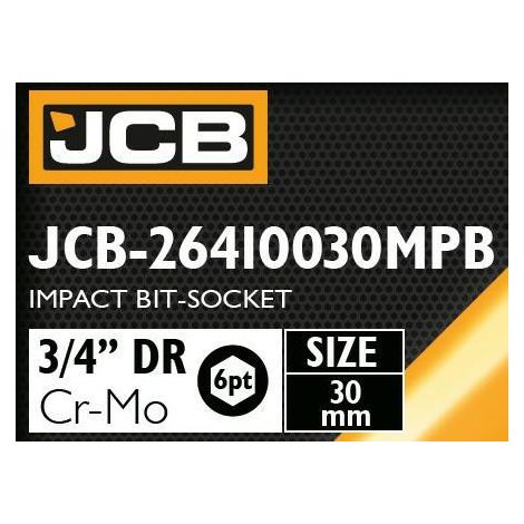 Adaptador de impacto 3/4" 30mm (hexagonal)