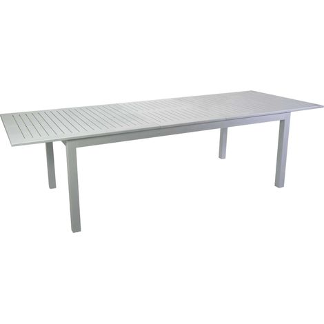 Tavolo Allungabile da Giardino 220/280x100xh75 cm in Alluminio Monterey Bianco (1/5)