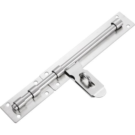 4 pièces de verrous en acier inoxydable, loquet à porte renforcé épais, loquet lourd, goujons de soudage pour portes de usine, portes métalliques, serrures anti-vol