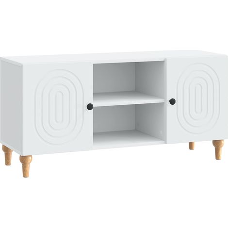 TV-Schränk Weiß 102 x 34,5 x 50 cm Holzwerkstoff vidaXL