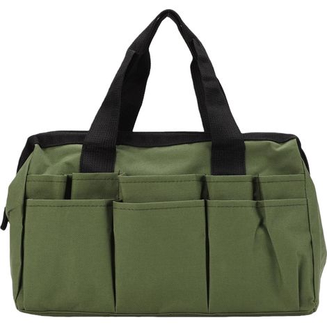 Sac de rangement pour outils jardinage, à robuste avec 10 poches (1/5)
