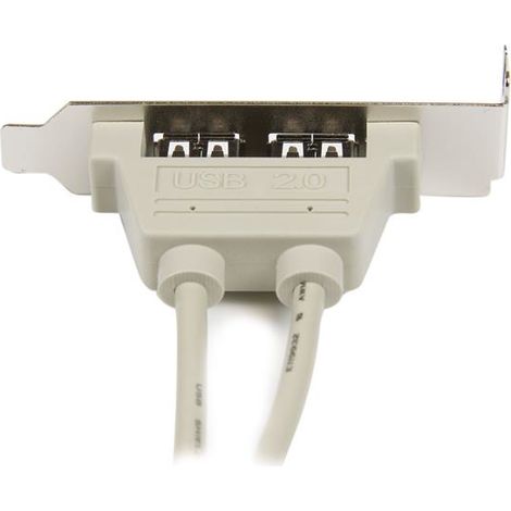 EQUERRE USB 2 PORTS ADAPTATEUR SLOT USB - FAIBLE ENCOMBREMENT