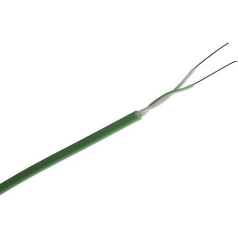 Câble pour thermocouple type K RS PRO, 25m, Non blindé, temp. max. +250°C, gaine PFA ( Prix pour Bobine de 25 Mètres ) (1/3)