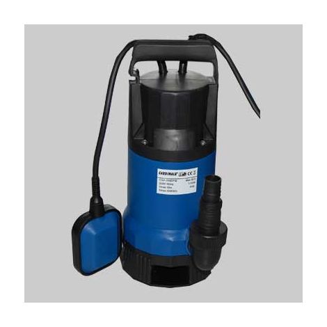 ELETTROPOMPA SOMMERSA PER ACQUE CARICHE HP 0,75 CARDINALE