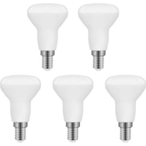 Ampoule LED R50 E14 5W, R50 LED E14 Réflecteur Équivalent Ampoule Incandescente E14 40W, Blanc Froid 6500K 550LM, Non Dimmable, Lot de 5 [Classe énergétique F] (1/4)