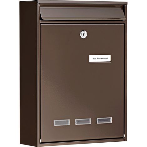 Briefkasten KÖLN 872 BR Farbe braun (1/5)