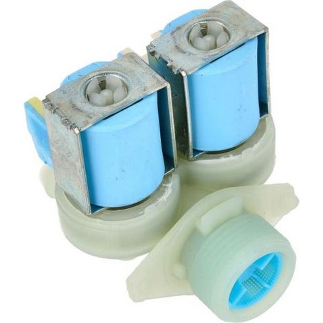 Electrovalvula 2 vias 180º Beko con conector (1/2)