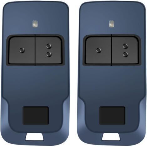 Télécommande de portail compatible avec BFT Mitto Cool C2. 2 pièces Télécommande pour portail BFT à deux canaux, remplace la télécommande BFT Mitto RCB02, télécommande pour portes de garage (1/5)