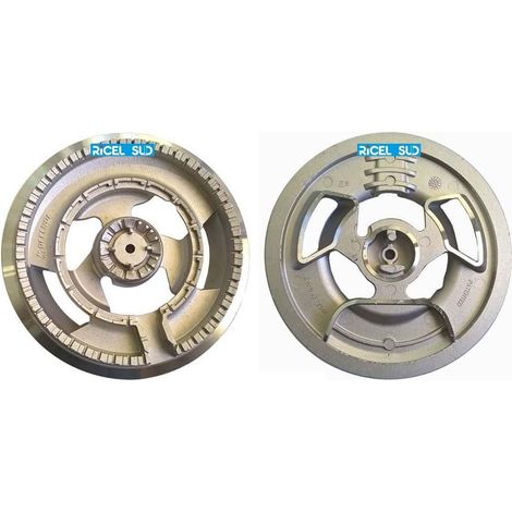 WHIRLPOOL IGNIS / BEKO BRUCIATORE TRIPLA CORONA ULTRARAPIDO 1 PEZZO B 6230 (1/2)