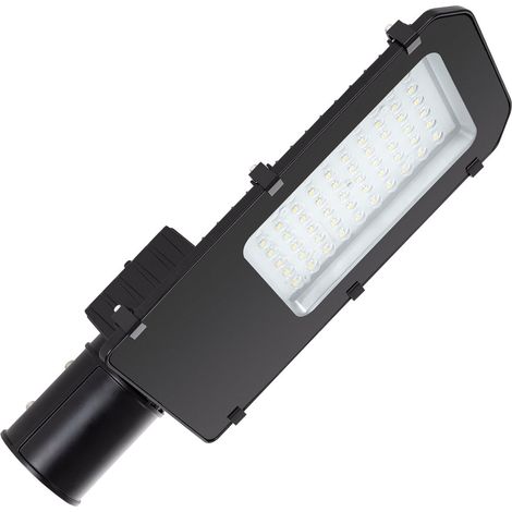 LED-Straßenleuchte 60W Harlem Chip OSRAM Schwarz 4000K Neutralweiß