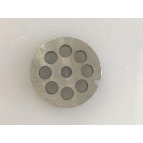 Piastra Reber tc 5 diametro 10 mm acciaio per tritacarne