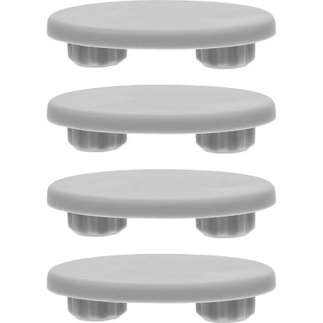 (4 Stück Tampons Anti-Kollision für Siège de Toilette Tampons Puffer für Couvercle Entretoises für Siège de Bidet Accessoires (1/5)