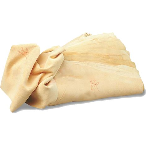 PELLE PER AUTOVETTURE 'DEER' tipo naturale scamosciata - cm 40 x 60 - Senza Marca