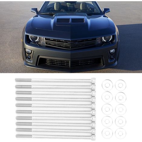 Edelstahl-Ansaugkrümmer-Schraubensatz für GM CAMARO CORVETTE LSX LS2 LS3 LS6 (10-teilig) (1/5)