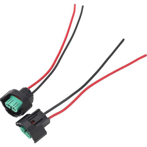 2 câbles adaptateurs pour douille H8, résistants à la chaleur, câble de connexion 881 880 H11 pour phares ou F (1/5)