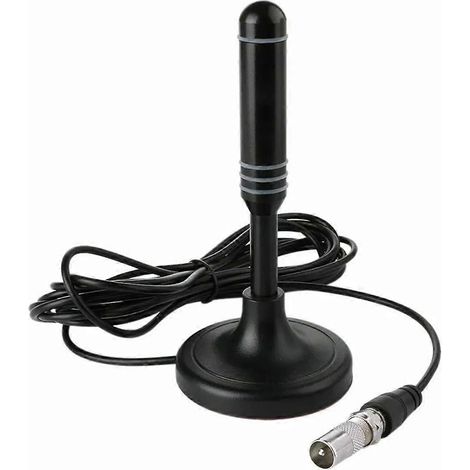 Antenne TV HDTVT Antenne TV numérique à gain élevé pour la réception du signal Smart TV en intérieur et en extérieur B (1/5)