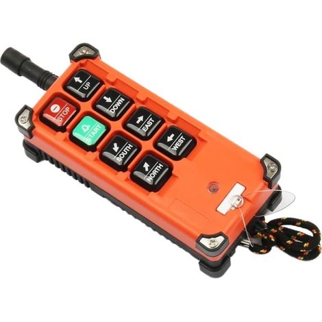 Télécommande de Grue Radio sans Fil Industrielle VHF/UHF F21-E1B, 2 émetteurs et 1 récepteur for Grue de Levage(2T1R DC12-24V VHF) (1/5)