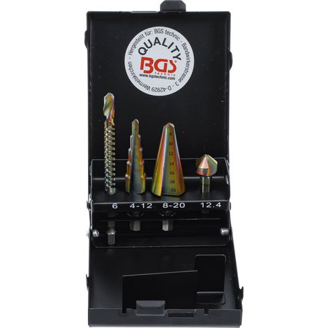 Coffret outils coupes BGS Technic acier cobalt métal 290g (1/5)