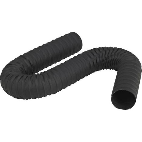 TEN – Flexible d'amenée d'air frais 1m Ø60 – Conduit de fumée pour poêles – Raccordement concentrique – Usage professionnel