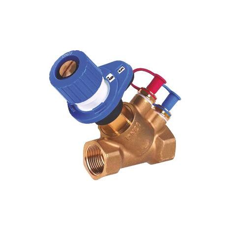 Vanne d'équilibrage statique Kombi-2-plus, femelle 1''1/4 (33/42) pour chauffage et climatisation - Honeywell