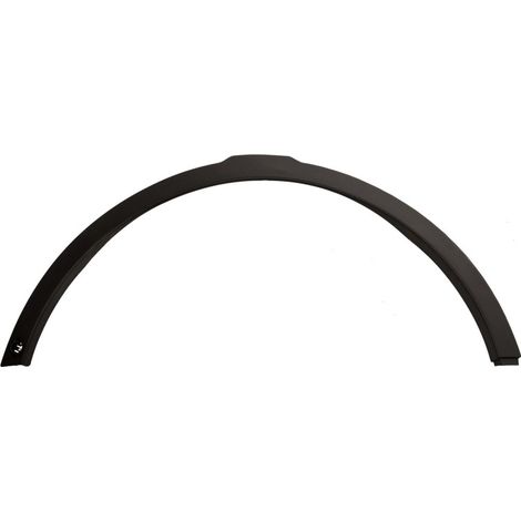 Extension d'aile avant gauche noire avec trous radars Land Rover Evoque 1 2011-2019
