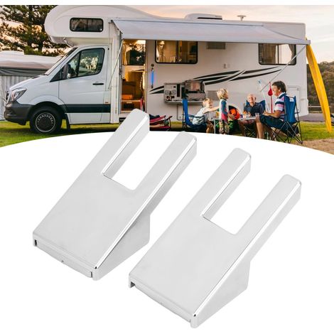Crochets porte-manteaux sans perçage pour camping-cars et bateaux (HK-01-CH) (Vendus par paires) (1/5)
