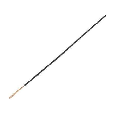 TRU COMPONENTS 1568648 CAVO PER VEICOLI FLRY-A 1 X 1 MM² NERO 50 M