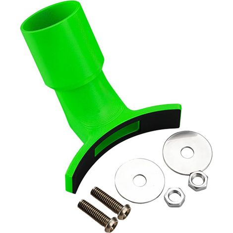 Adaptateur de tuyau d'aspirateur universel pour machine de découpe de pierre avec fonctionnement et poignée ergonomique (1/4)