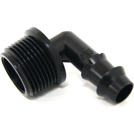 Embout à visser en coude - 3/4'' x 16mm - Irrigation